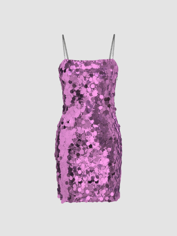 Elenor Sequin Mini Dress