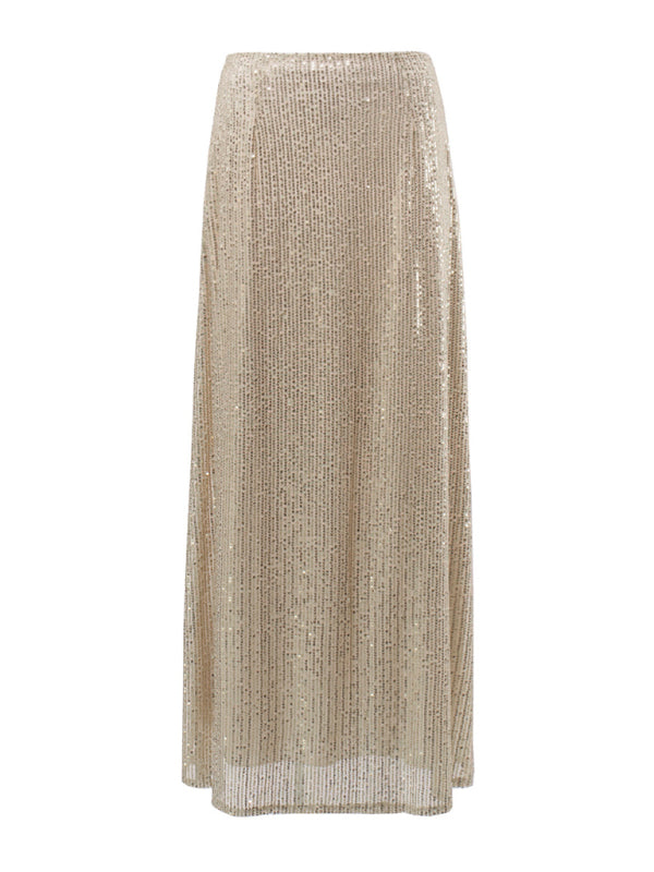 Emily Sequin Maxi Skirt