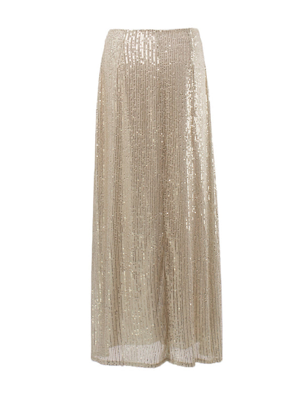 Emily Sequin Maxi Skirt